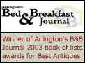 Arlington's Bed and Breakfast Journal